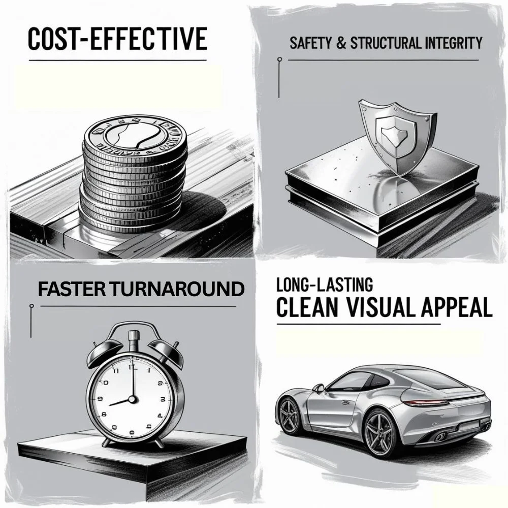 Infographic of Mannacote benefits with icons and visuals.