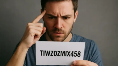 Man looking puzzled while holding a paper with cryptic code.
