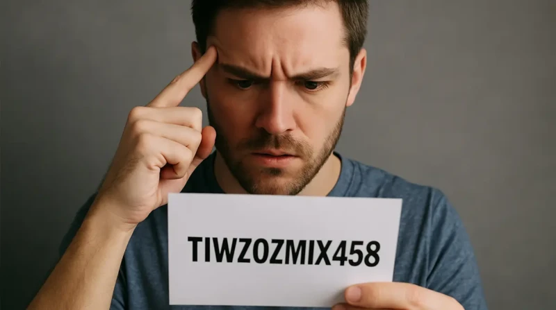 Man looking puzzled while holding a paper with cryptic code.